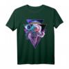 Astronaut Spaced Out – Ästhetisches Vaporwave Eclipse Space Art T-Shirt für Astronomie- und Weltraumfans