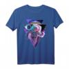 Astronaut Spaced Out – Ästhetisches Vaporwave Eclipse Space Art T-Shirt für Astronomie- und Weltraumfans