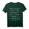 Intelligenz Ist Die Fähigkeit Sich Dem Wandel Anzupassen T-Shirt – Wissenschaftliche Zitate für Physiker, Astrophysiker & Studenten