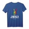 One Love Jamaica Peace Zeichen T-Shirt – Authentisches Karibik Urlaubskleidungsstück für Jamaika-Reisen und jamaikanische Pride