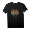 Reggae Löwe Vintage Hoodie mit Farben - Roots & Rasta Style, Geschenkidee für Musikfans, Festival, Party & Reisen