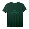 Geschenk für Tennisspieler Herzlinie Tennis T-Shirt – Perfekt für Sportliebhaber, Trainer & Geburtstag oder Weihnachten