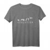 Calisthenics Evolution Street Workout Fitness T-Shirt – Entwicklung vom Anfänger zum Profi, perfektes Geschenk für Athleten und Fitnessfans