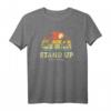 Vintage Stand Up Paddling Palmen SUP Shirt – Trendiges Wassersport T-Shirt für Männer und Frauen, Perfekt für Sommer, Urlaub & Freizeit