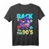 90er Jahre Outfit Damen, Kinder & Herren - Retro Vintage Party T-Shirt mit Kassette & Mixtape für 90s Mottoparty