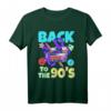 90er Jahre Outfit Damen, Kinder & Herren - Retro Vintage Party T-Shirt mit Kassette & Mixtape für 90s Mottoparty
