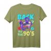 90er Jahre Outfit Damen, Kinder & Herren - Retro Vintage Party T-Shirt mit Kassette & Mixtape für 90s Mottoparty