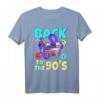 90er Jahre Outfit Damen, Kinder & Herren - Retro Vintage Party T-Shirt mit Kassette & Mixtape für 90s Mottoparty