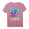 90er Jahre Outfit Damen, Kinder & Herren - Retro Vintage Party T-Shirt mit Kassette & Mixtape für 90s Mottoparty