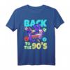 90er Jahre Outfit Damen, Kinder & Herren - Retro Vintage Party T-Shirt mit Kassette & Mixtape für 90s Mottoparty