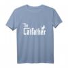 The Catfather - Katzenbesitzer Katzenliebhaber Katzenpapa T-Shirt für Katzenfans & stolze Katzenpapa-Geschenke