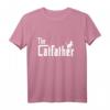 The Catfather - Katzenbesitzer Katzenliebhaber Katzenpapa T-Shirt für Katzenfans & stolze Katzenpapa-Geschenke