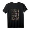 Vintage Pilze deutsche Namen - Pilzsammler T-Shirt für Hobby, Freizeit & Geschenk zum Geburtstag, Weihnachten & Muttertag