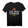 Line Dance Coach Trainer T-Shirt - Klassisch geschnitten mit doppeltem Saum, perfekt für Tanzlehrer und Tanzliebhaber