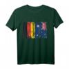 Deutschland Australien Fahne Flaggen T-Shirt - Doppelte Staatsbürgerschaft, Reiseoutfit & Backpacker Shirt für Australien-Urlaub und Städtetrips