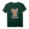 Australien is calling Backpacker Geschenkidee T-Shirt - Lustiges Reiseshirt für Australien- und Känguru-Fans