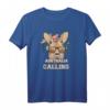 Australien is calling Backpacker Geschenkidee T-Shirt - Lustiges Reiseshirt für Australien- und Känguru-Fans