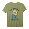 HapPanda Minions T-Shirt - I'm One In A Minion Doofy Sketch, Lustiges Geschenk für Minions Fans