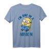 HapPanda Minions T-Shirt - I'm One In A Minion Doofy Sketch, Lustiges Geschenk für Minions Fans