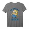 HapPanda Minions T-Shirt - I'm One In A Minion Doofy Sketch, Lustiges Geschenk für Minions Fans