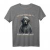 Guten Morgen? Ganz Dünnes Eis! Lustiges Hunde Kaffee T-Shirt – Sarkastisches Geschenk für Morgenmuffel, Hunde- und Humorfans