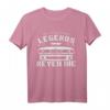 E39 5er Serie - Legends Never Die! T-Shirt für BMW 5er Fans & Autoenthusiasten, ideal als Geschenk für E39-Liebhaber