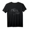 500 italienischer Oldtimer - Klassisches Auto T-Shirt für Autoliebhaber & Fiat 500 Fans