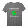 Grün nein danke HapPanda T-Shirt - Lustiges Statement Outfit für Politik-Kritiker & Meinungsäußerer