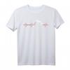 Formel Eins Herzschlag Pulsmotiv T-Shirt für Motorsportfans, Rennfahrer & Autoenthusiasten – Perfekt für Rennen, Driften & Werkstatt