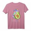 Unicado Avocado Einhorn Mädchen Frauen T-Shirt – Lustiges Tier- und Avocado-Design für Veganer, Vegetarier & Tierfreunde als Geschenk zum Geburtstag oder Weihnachten