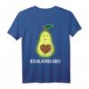 Schlavocado Avocado Schlafanzug mit Herz - Lustiges Schlafoutfit & Pyjama für Damen und Herren