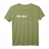 Lustiges Bäcker T-Shirt Geschenk für Kollegen - Humorvolles Arbeitsshirt für Bäckerei-Mitarbeiter