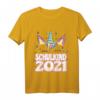 Kinder Schulkind 2021 Mädchen Einhorn Einschulung T-Shirt – Perfektes Geschenk zum Schulstart, Geburtstag, Weihnachten & Ostern