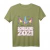 Kinder Schulkind 2021 Mädchen Einhorn Einschulung T-Shirt – Perfektes Geschenk zum Schulstart, Geburtstag, Weihnachten & Ostern