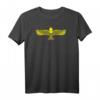 Aramäer Suryoyo Suryoye Rücken Flagge T-Shirt – Kulturelle Kleidung & Geschenkidee für Aramäische Gemeinschaften, Fußball & Sport