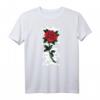 No Regrets Rose Backprint - Sad Aesthetic Edgy Streetwear T-Shirt für Goth, EGirl & Vintage Style Fans
