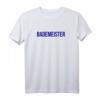 Bademeister T-Shirt mit Rückenaufdruck – Berufskleidung für Schwimmbadpersonal & lustiges Kostüm für Karneval, Fasching für Männer, Frauen & Kinder