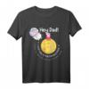 Peppa Pig Moon & Back Father's Day T-Shirt – Lustiges und niedliches Vatertagsgeschenk für Papa