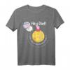 Peppa Pig Moon & Back Father's Day T-Shirt – Lustiges und niedliches Vatertagsgeschenk für Papa