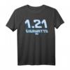 Back to the Future 1.21 Gigawatts Lightning T-Shirt - Officially Licensed Geburtstags-Tee für Sci-Fi Fans