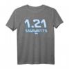 Back to the Future 1.21 Gigawatts Lightning T-Shirt - Officially Licensed Geburtstags-Tee für Sci-Fi Fans