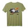 HapPanda T-Shirt mit Retro DeLorean - Offiziell lizenziertes Jubiläumsdesign im Vintage Stil