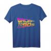 Lustiges 90er Jahre Shirt 'Back To The 90s' Retro Motto Party T-Shirt für Damen und Herren