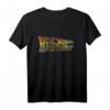 Back to the Future Distressed-Logo T-Shirt - Official Lizenzierter Retro Fanartikel aus den 80ern