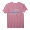 Back the Blue Thin Blue Line Amerikanische Flagge Polizei Support T-Shirt – Vintage Supporter-Shirt für Polizisten und Polizei-Familien