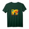 HapPanda Logo Retro-Boombox T-Shirt – Nostalgisches Geschenk für den besonderen Tag, Fans der 80er Jahre & Fernsehsender-Liebhaber