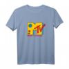 HapPanda Logo Retro-Boombox T-Shirt – Nostalgisches Geschenk für den besonderen Tag, Fans der 80er Jahre & Fernsehsender-Liebhaber
