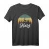 Harz - Heimat Hirsch Wandern T-Shirt Retro Vintage Motiv für Harz-Liebhaber & Wanderer