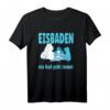 HapPanda T-Shirt - Ein Bad geht immer, lustiges Design für Eisschwimmen, Winterbaden & kalte Wasseraktivitäten
