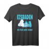 HapPanda T-Shirt - Ein Bad geht immer, lustiges Design für Eisschwimmen, Winterbaden & kalte Wasseraktivitäten